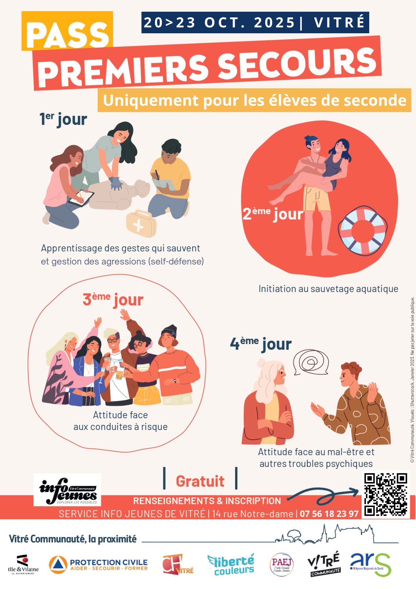 Le PASS PREMIERS SECOURS pour les élèves de seconde