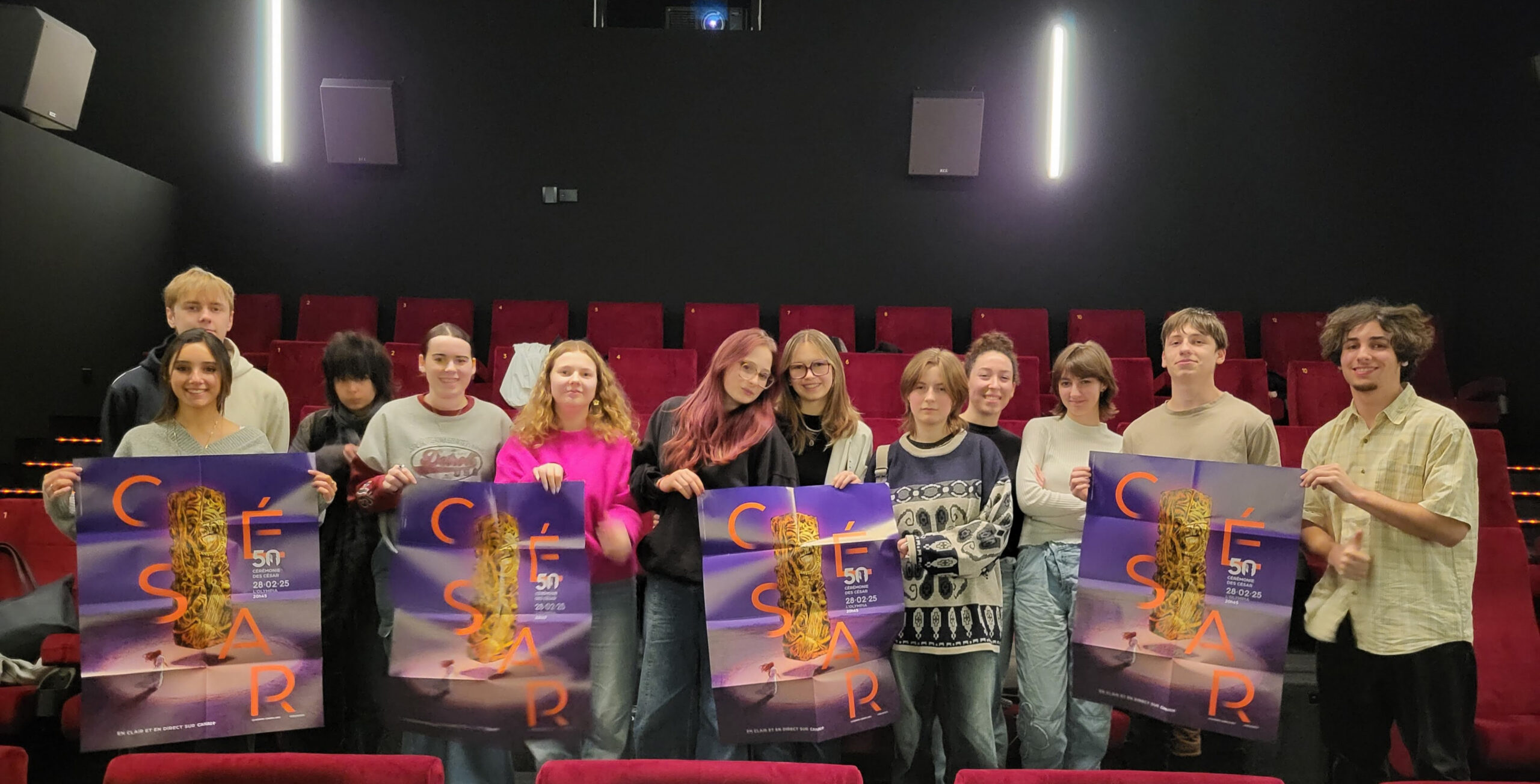 Les Terminales CAV ont voté pour le César des lycéens 2025