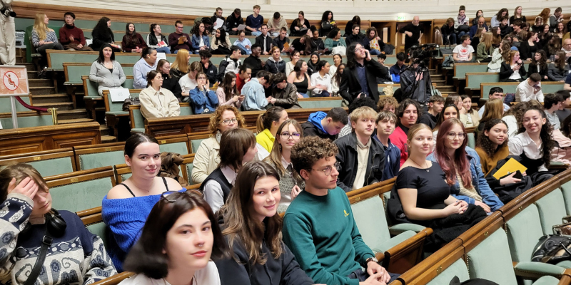 Les terminales CAV à la cérémonie du César des Lycéens 2025