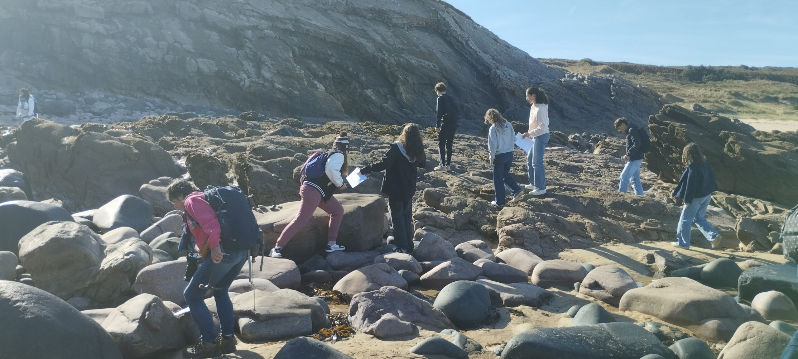 Sortie géologique à Erquy
