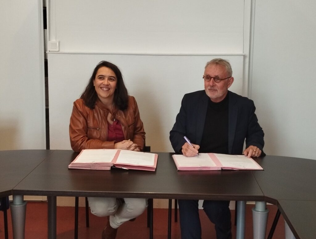 Signature de la convention avec le Cinéma Aurore my CINEWEST