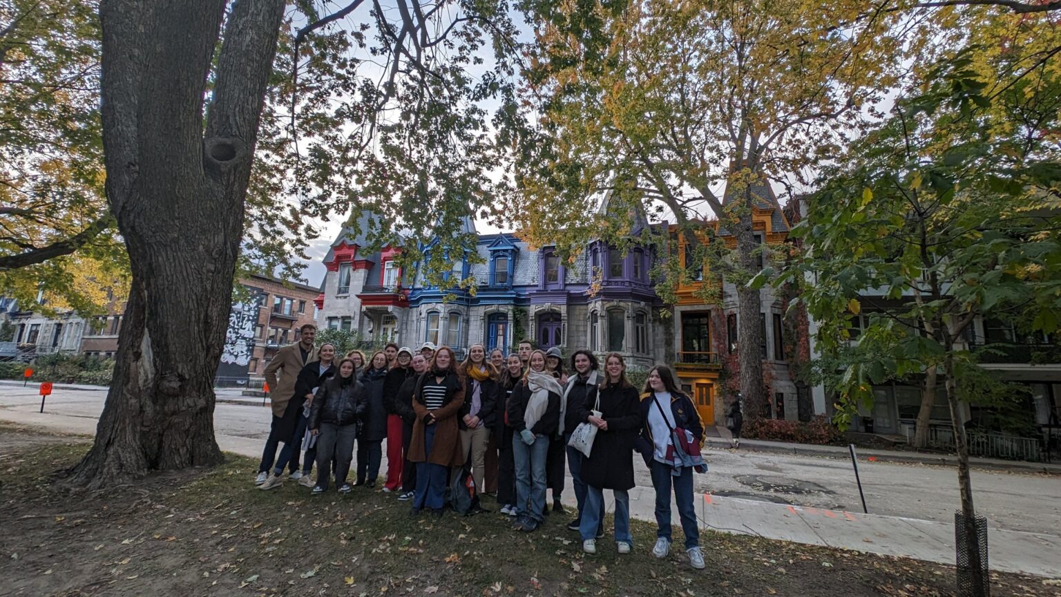 Les étudiants à Montréal