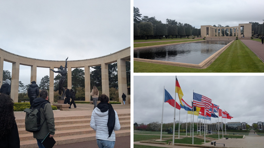 Les terminales STMG au Mémorial de Caen