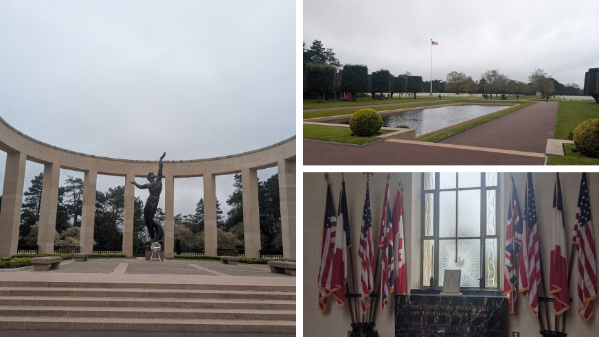 Les terminales STMG au Mémorial de Caen